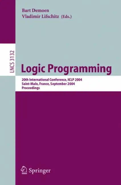 Buy Logic Programming (English, Bart Demoen | Vladimir Lifschitz) — BookShops.in