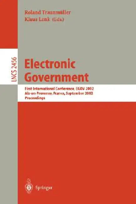 Buy Electronic Government (English, Roland Traunmüller) — BookShops.in