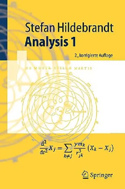 Buy Analysis 1 (English, Stefan Hildebrandt) — BookShops.in