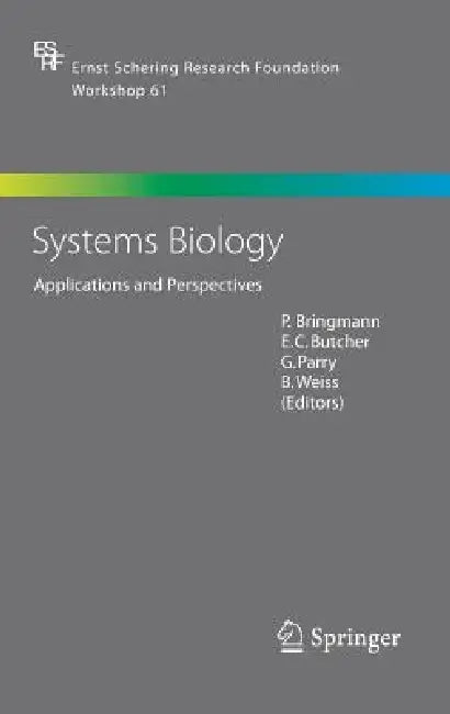 Buy Systems Biology (English, P. Bringmann | E. Butcher | G. Parry) โ BookShops.in