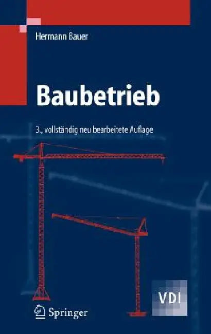 Baubetrieb (English, Hermann Bauer)