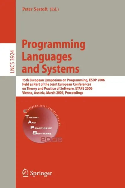 Buy Programming Languages and Systems (English, Peter Sestoft) — BookShops.in