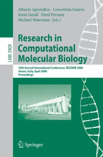 Buy Research in Computational Molecular Biology | by Alberto Apo — BookShops.in