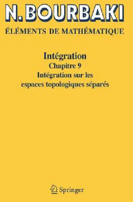 Buy Intégration (English, N. Bourbaki) — BookShops.in