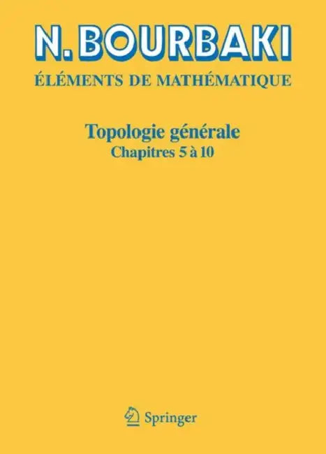 Buy Topologie Générale (English, N. Bourbaki) — BookShops.in