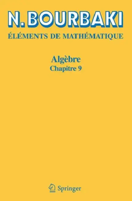 Buy Algèbre (English, N. Bourbaki) — BookShops.in