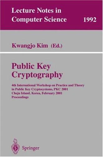 Buy Public Key Cryptography (English, Kwangjo Kim) — BookShops.in