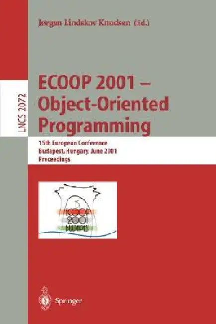 Buy Ecoop 2001 - Object-Oriented Programming (English, Jorgen Lindskov Knudsen) — BookShops.in