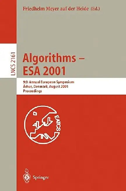 Buy Algorithms - ESA 2001 (English, Friedhelm Meyer Auf Der Heide) — BookShops.in