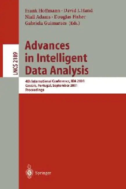 Buy Advances in Intelligent Data Analysis (English, Frank Hoffmann | David J. Hand | Niall M. Adams) — BookShops.in