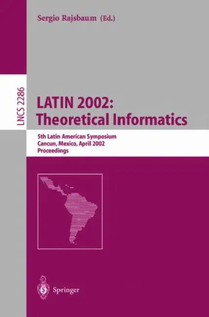 Buy Latin 2002 (English, Sergio Rajsbaum) — BookShops.in