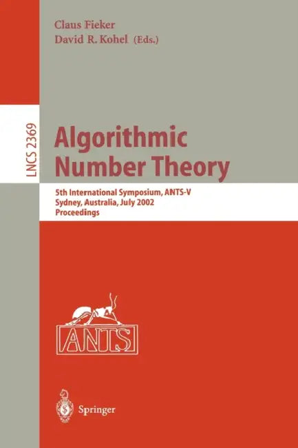 Buy Algorithmic Number Theory (English, Claus Fieker | David R. Kohel) — BookShops.in