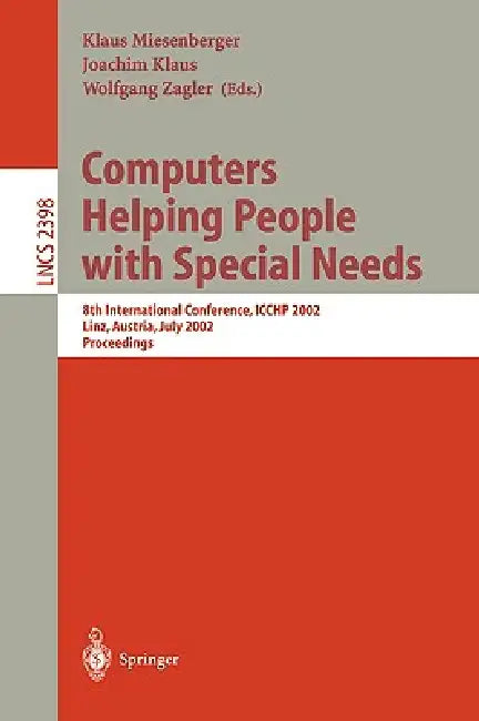 Buy Computers Helping People with Special Needs | by Klaus Miese — BookShops.in