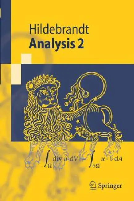Buy Analysis 2 (English, Stefan Hildebrandt) — BookShops.in