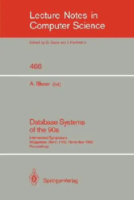 Buy Database Systems of the 90s (English, Albrecht Blaser) — BookShops.in