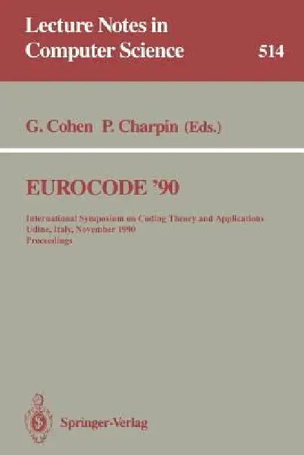 Buy Eurocode '90 (English, Gerard Cohen | Pascale Charpin) — BookShops.in