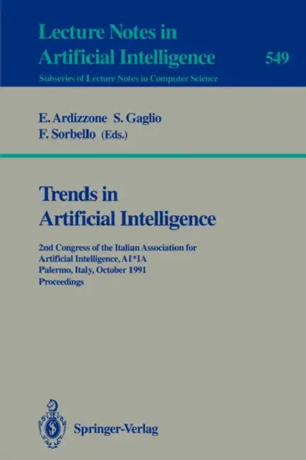 Buy Trends in Artificial Intelligence (English, Edoardo Ardizzone | Salvatore Gaglio | Filippo Sorbello) — BookShops.in