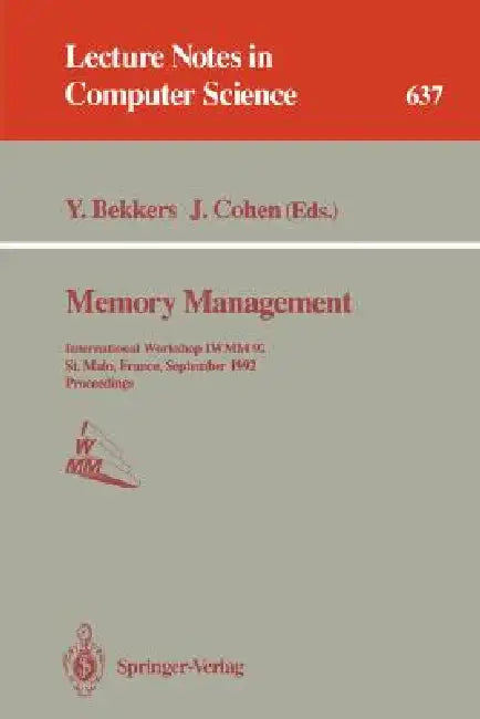 Buy Memory Management (English, Yves Bekkers | Jacques Cohen) — BookShops.in