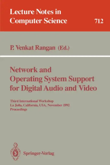 Buy Network and Operating System Support for Digital Audio and Video (English, P. Venkat Rangan) — BookShops.in