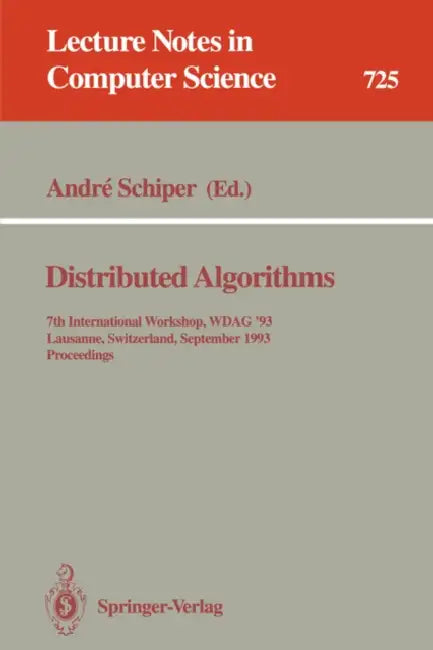 Buy Distributed Algorithms (English, Andre Schiper) — BookShops.in