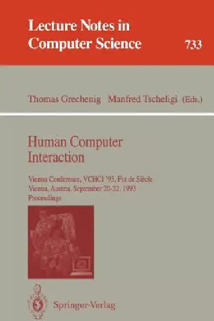 Buy Human Computer Interaction | by Thomas Grechenig | Manfred T — BookShops.in