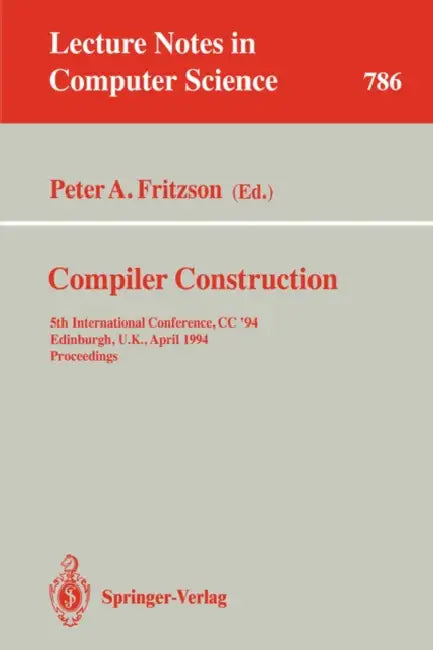 Buy Compiler Construction (English, Peter A. Fritzson) — BookShops.in