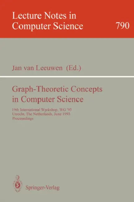 Buy Graph-Theoretic Concepts in Computer Science (English, Jan Van Leeuwen) — BookShops.in
