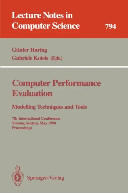 Buy Computer Performance Evaluation | by Günter Haring | Gabriel — BookShops.in