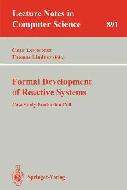 Buy Formal Development of Reactive Systems (English, Claus Lewerentz | Thomas Lindner) — BookShops.in