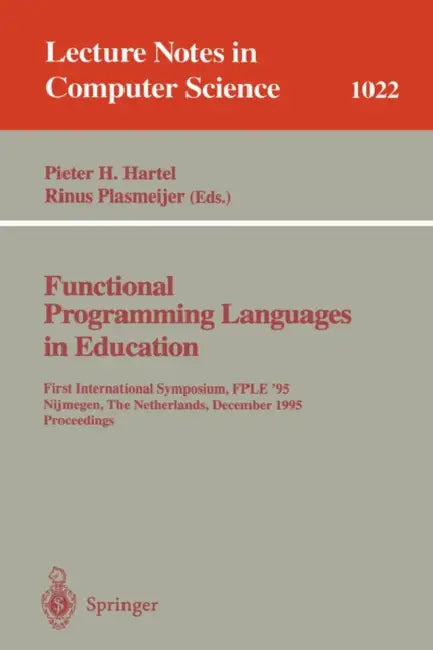 Buy Functional Programming Languages in Education | by Pieter Hartel | Springer | by Pieter Hartel | Springer | by Pieter Hartel | Springer | by Pieter Hartel | Springer | by Pieter Hartel | Springer | by Pieter Hartel | Springer | by Pieter Hartel | Springer | by Pieter Hartel | Springer | by Pieter Hartel | Springer | by Pieter Hartel | Springer | by Pieter Hartel | Springer | by Pieter Hartel | Springer | by Pieter Hartel | Springer | by Pieter Hartel | Springer | by Pieter Hartel | Springer | by — BookShops.in