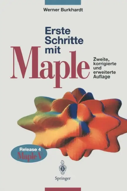 Buy Erste Schritte Mit Maple (English, Werner Burkhardt) — BookShops.in