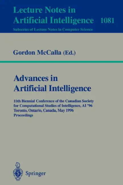 Buy Advances in Artificial Intelligence (English, Gordon McCalla) โ BookShops.in