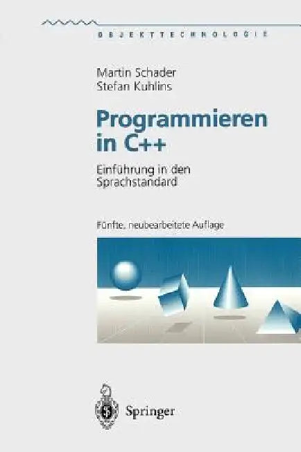 Buy Programmieren in C++ (English, Martin Schader | Stefan Kuhlins) — BookShops.in
