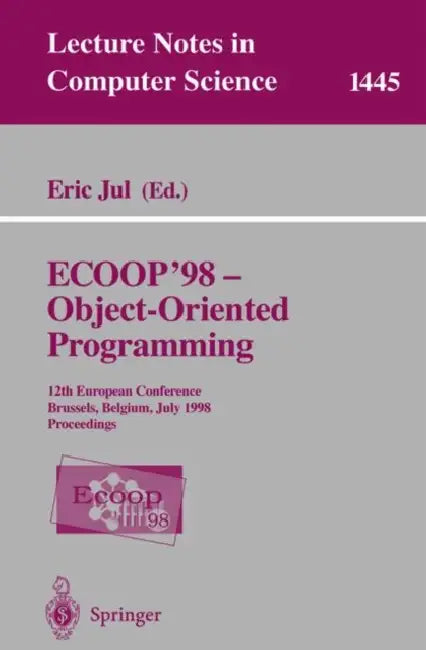Buy Ecoop '98 - Object-Oriented Programming (English, Eric Jul) — BookShops.in