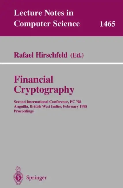 Buy Financial Cryptography (English, Rafael Hirschfeld) — BookShops.in
