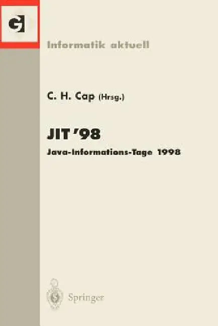 Buy Jit'98 Java-Informations-Tage 1998 (English, Clemens H. Cap) — BookShops.in