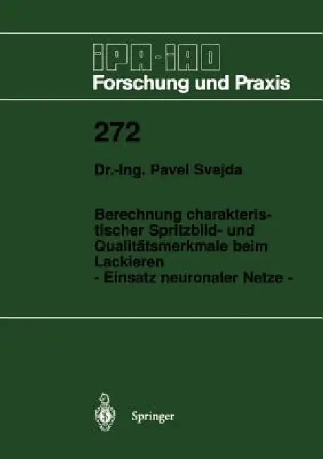 Buy Berechnung Charakteristischer Spritzbild- Und Qualitätsmerkmale Beim Lackieren (English, Pavel Svejda) — BookShops.in