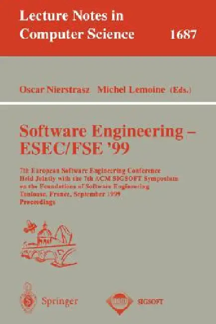 Buy Software Engineering - Esec/Fse '99 (English, Oskar Nierstrasz | Michel Lemoine) — BookShops.in