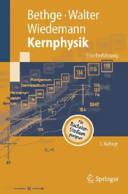 Buy Kernphysik (English, Klaus Bethge | Gertrud Walter | Bernhard Wiedemann) — BookShops.in