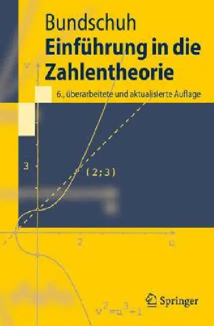 Buy Einführung in Die Zahlentheorie (English, Peter Bundschuh) — BookShops.in