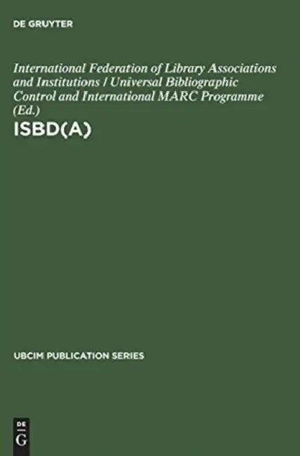 Buy Isbd(a) (English, International Federation of Library Asso) β BookShops.in