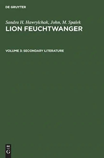 Buy Secondary Literature (English, Not Available (NA)) — BookShops.in