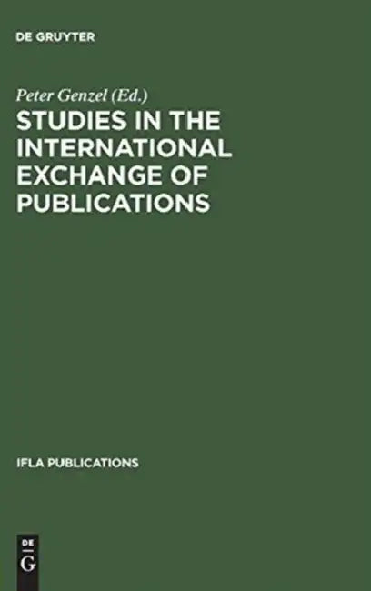 Buy Studies in the International Exchange of Publications (English, Peter Genzel) — BookShops.in