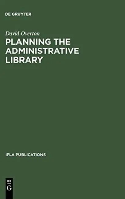 Buy Planning the Administrative Library (English, David Overton) โ BookShops.in