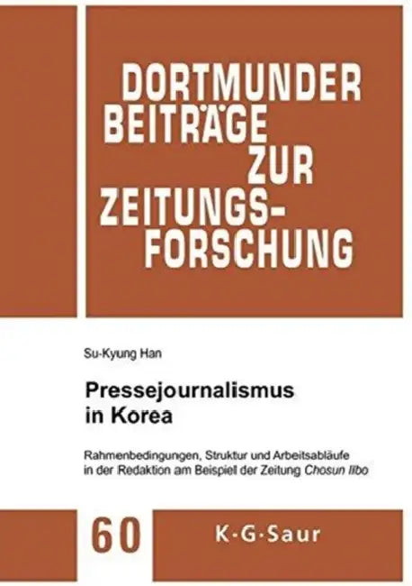 Buy Pressejournalismus in Korea (English, Su-Kyung Han) — BookShops.in