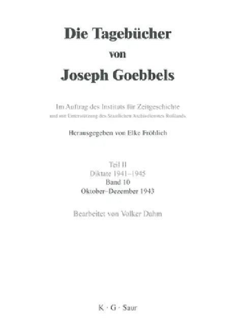 Buy Oktober - Dezember 1943 (English, Volker Dahm) — BookShops.in