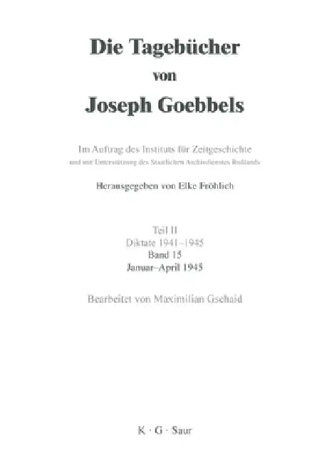 Buy Januar - April 1945 (English, Maximilian Gschaid) — BookShops.in