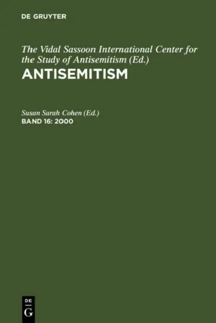 Buy Antisemitism (English, Susan Sarah Cohen) — BookShops.in