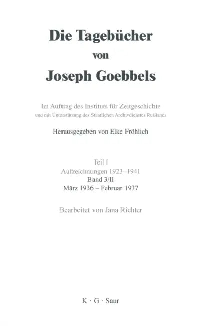 Buy März 1936 - Februar 1937 (English, Jana Richter) — BookShops.in