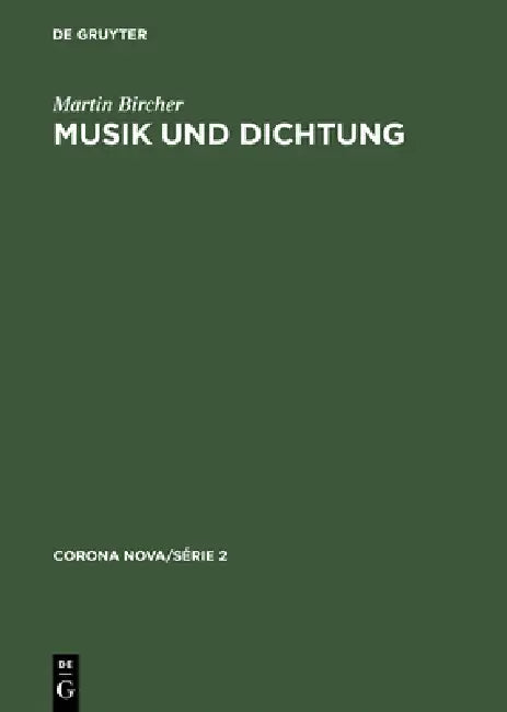 Buy Musik und Dichtung (English, Martin Bircher) — BookShops.in
